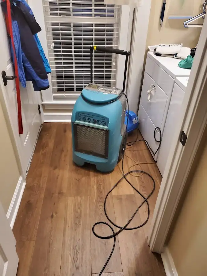 Commercial dehumidifier deployed for Crawl Space Restoration in Oak Island